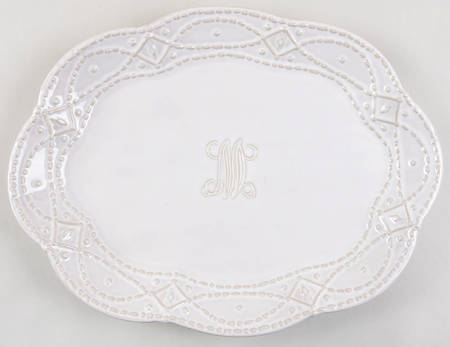 Legado Pebble 15" Oval Serving Platter by Skyros
