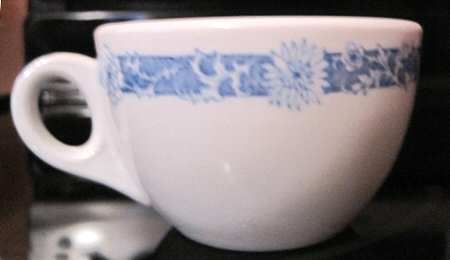 Lyncourt Blue Flat Cup