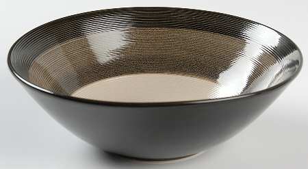 Capri Black Soup/Cereal Bowl