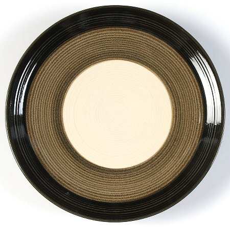 Capri Black Salad Plate