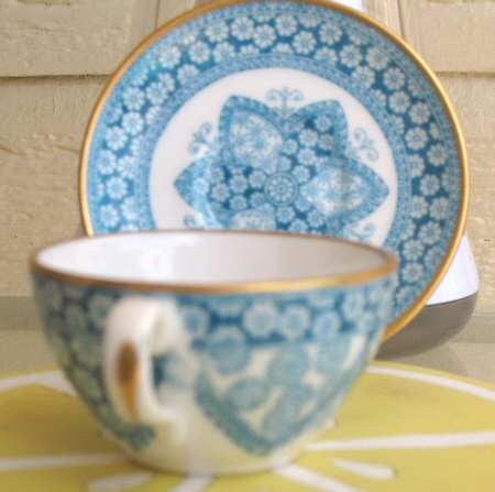 SP561 Flat Demitasse Cup & Saucer Set