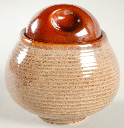 Roma Caramel Sugar Bowl & Lid