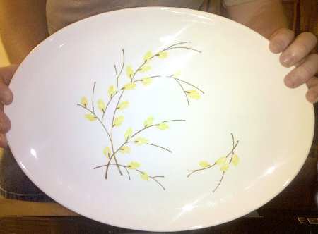 STT310 12" Oval Serving Platter