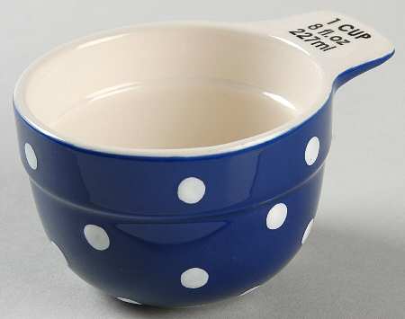 Baking Days Dark Blue 1 Cup Measuring Cup