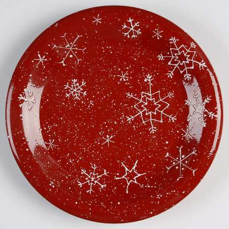 Crimson Snowflake by Sonoma Home
