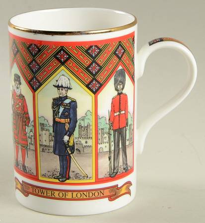 Sadler Tea Pot Tower Of London Mug - Boxed