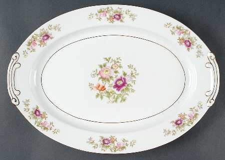 SON107 16" Oval Serving Platter