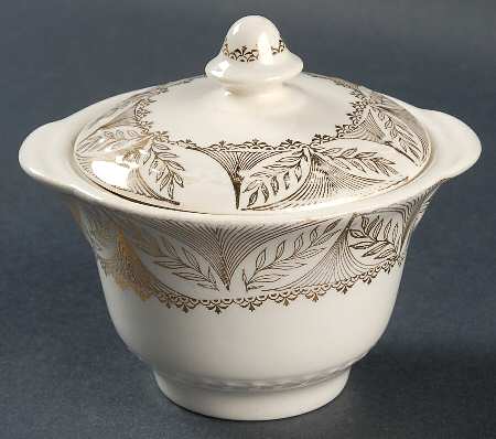 STT373 Sugar Bowl & Lid