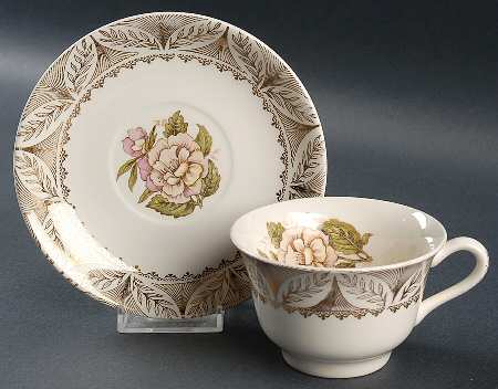 STT373 Flat Cup & Saucer Set