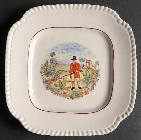 Man and Gun(Gadroon) by Spode