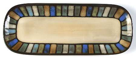 Vallejo Blue Bread Tray