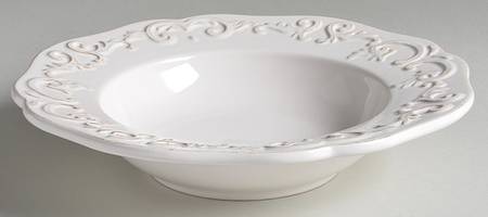 Large Rim Soup Bowl
