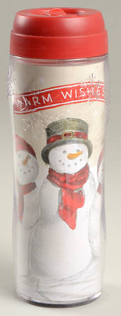 Warm Wishes Travel Mug & Plastic Lid