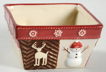 Warm Wishes Individual Square Dip Dish