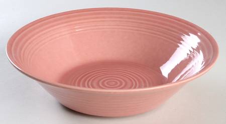 Carnivale Light Pink (Pale Pink) 9" Round Vegetable Bowl