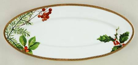 Laurel 14" Oval Serving Platter