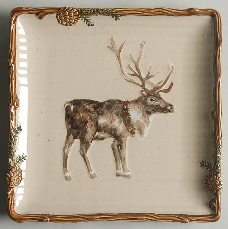 Snow Valley Salad Plate