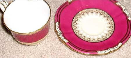 Y719 Flat Demitasse Cup & Saucer Set