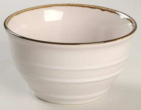 Country Crock Tan Speckle Deep Soup/Cereal Bowl