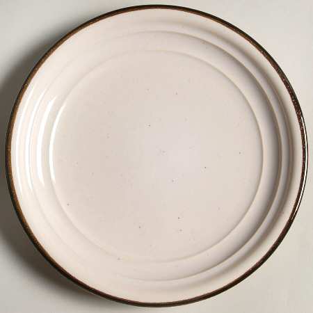 Country Crock Tan Speckle Salad Plate