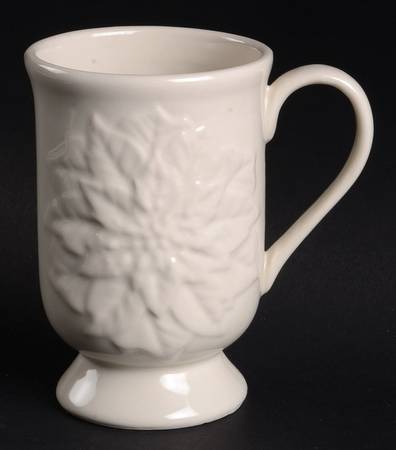 Poinsettia Cream Irish Coffee Mug