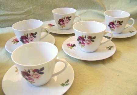 SLT404 Flat Cup & Saucer Set