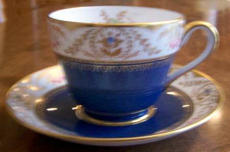 Regent Blue Footed Cup & Saucer Set