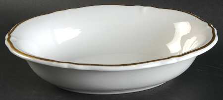 SHO344 9" Oval Vegetable Bowl