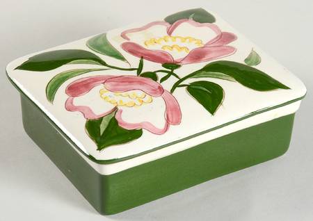 Rose Cigarette Box & Lid