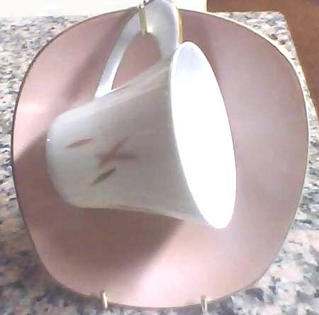 SAN114 Flat Cup & Saucer Set