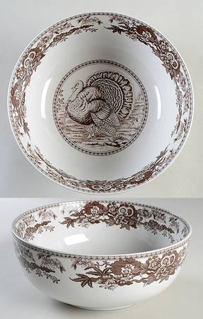 Celebration (Porcelain) 9" Round Serving Bowl