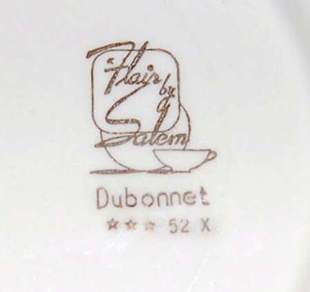Dubonnet Dinner Plate