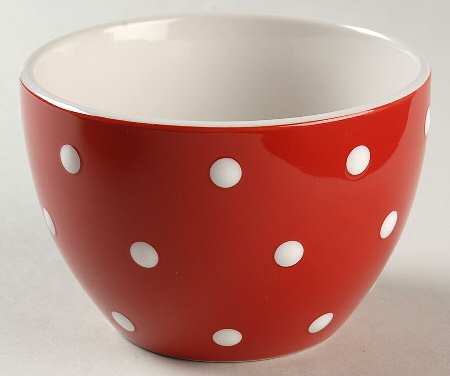Dots Red 5" Mixing Bowl