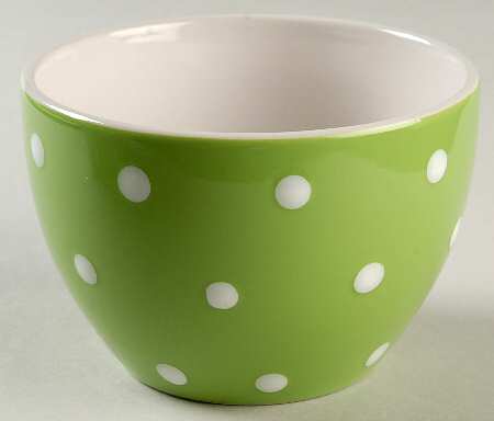 Dots Green 5" Mixing Bowl