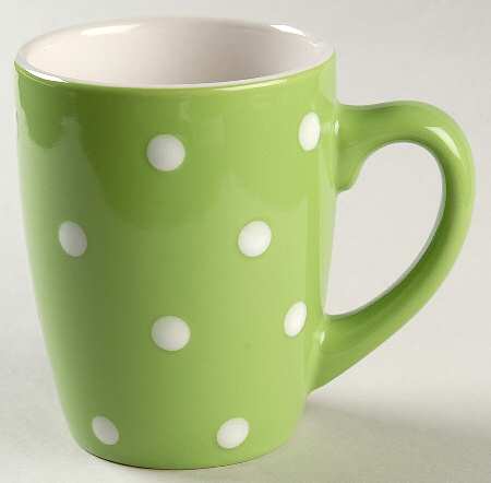 Dots Green Mug
