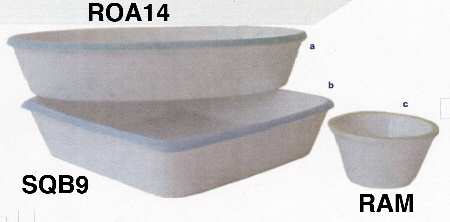 Line Line Blue 14" Oval Roaster