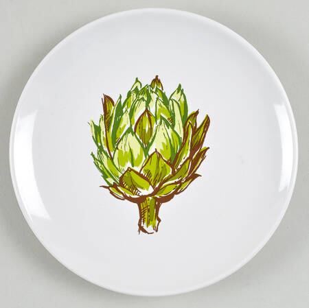 Farmers Market Bread & Butter Plate