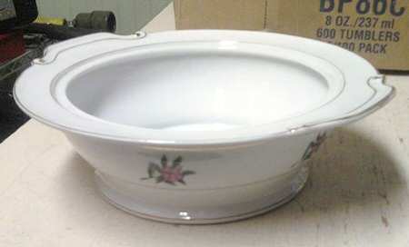 Rhododendron Round Vegetable No Lid