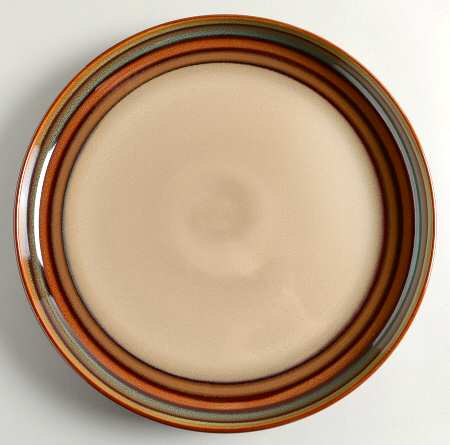 Flair Brown Dinner Plate