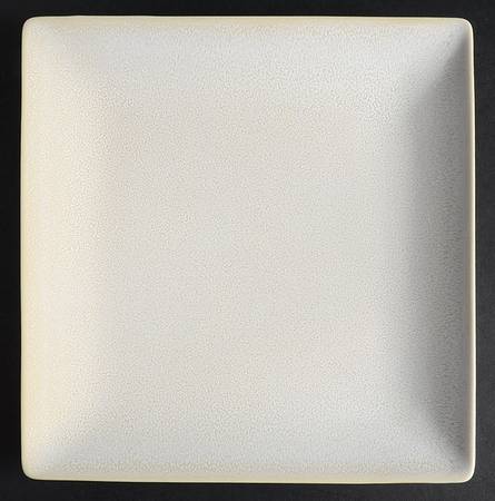 San Marino White Square Salad Plate