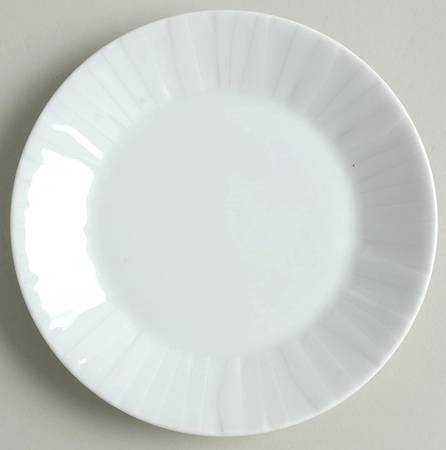 Character White Bread & Butter Plate