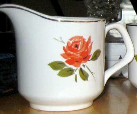 Tropicana Rose Creamer