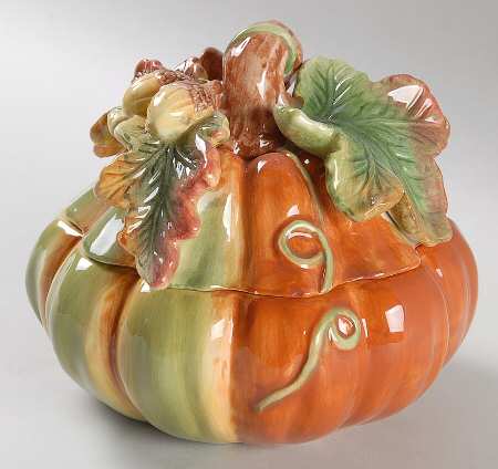 Harvest Figural Collection Candy Box & Lid