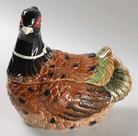 Harvest Figural Collection Gravy Boat & Lid