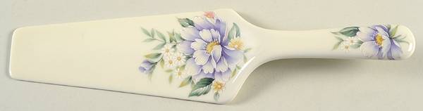 Donna (Gold Trim) Solid Ceramic Pie/Cake Server
