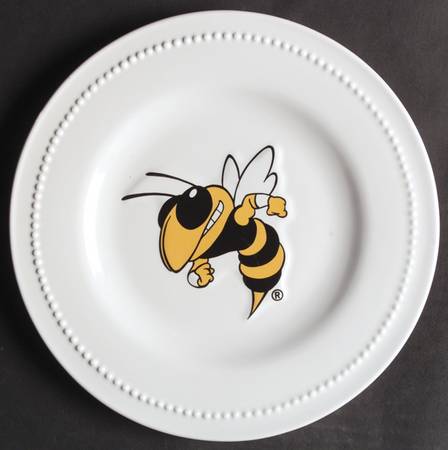 Georgia Tech Salad Plate - Set of 4