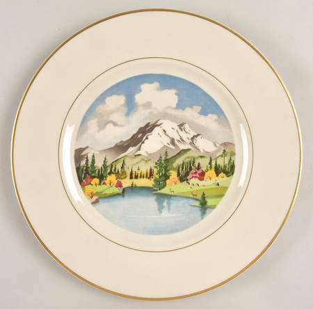 American Scene, The Dinner Plate