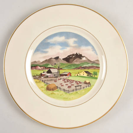 American Scene, The Dinner Plate