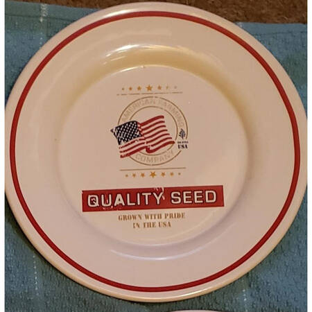 American Heritage Bread & Butter/Canape Plate