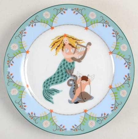 Sirens of the Sea Salad Plate